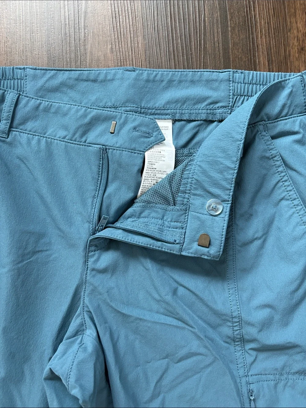 Kirkland Ladies’ Travel Pants in Blue - Picture 4 of 8